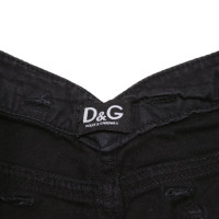 D&G Jeans in Cotone in Nero
