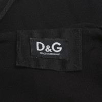 D&G Robe en Viscose en Noir