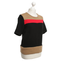 Sandro top with knit