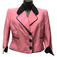 Moschino Cheap And Chic Veste/Manteau en Coton en Rose/pink