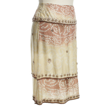 Day Birger & Mikkelsen Silk skirt with pattern