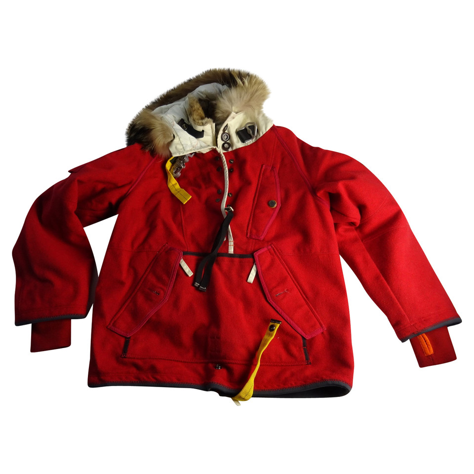 Parajumpers Giacca/Cappotto in Cotone in Rosso