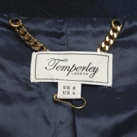 Temperley London Jacke/Mantel in Blau
