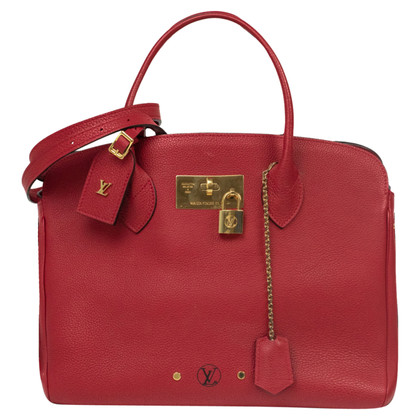 Louis Vuitton Milla aus Leder in Rot