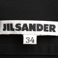 Jil Sander rok in wrap-look