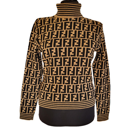 Fendi Knitwear Wool in Brown