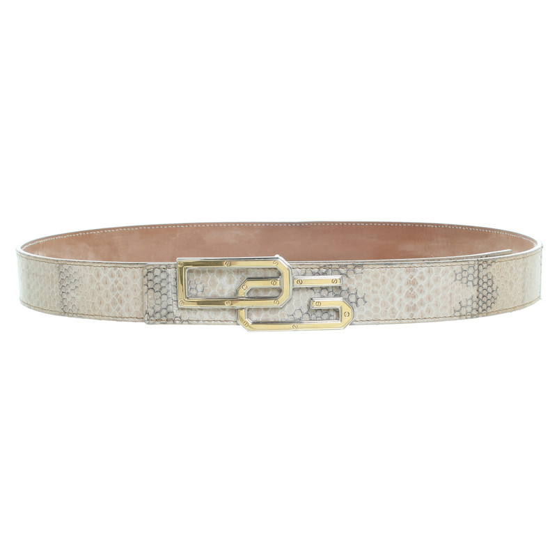Dolce & Gabbana Snake leather belt