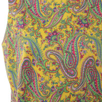 Ralph Lauren Baumwollkleid mit Paisley-Print