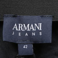 Armani Jeans trousers in leather look