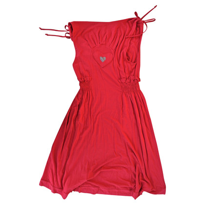 Twin Set Simona Barbieri Robe en Viscose en Rouge