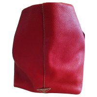 Prada Tote bag in Pelle in Rosso
