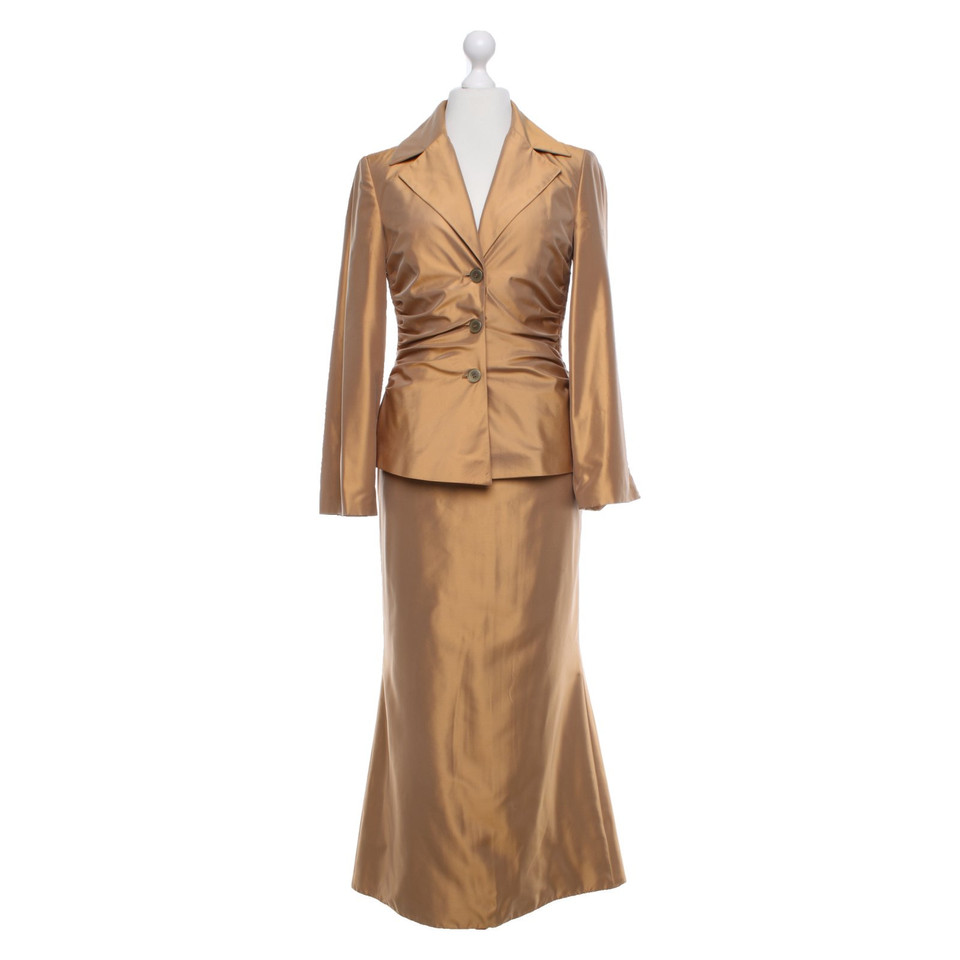 Barbara Schwarzer Suit in Gold