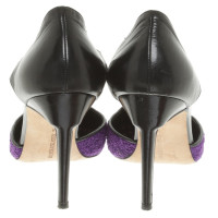 Manolo Blahnik pumps in viola