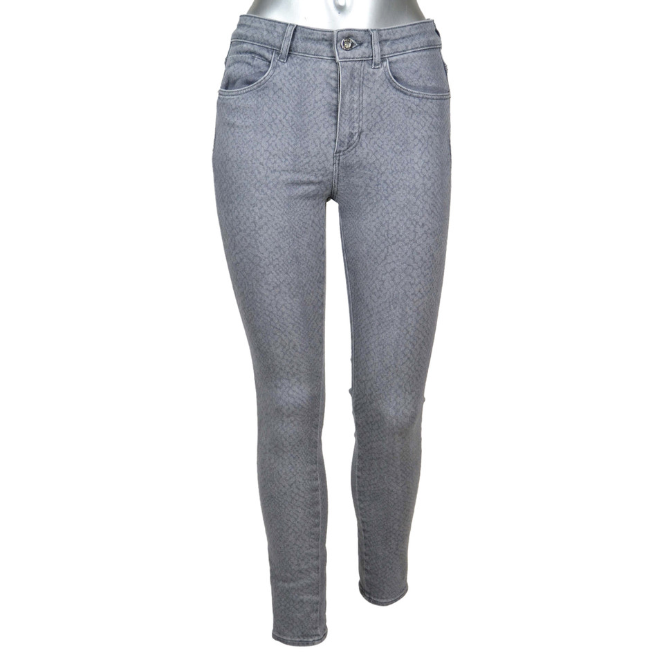 Massimo Dutti Jeans aus Baumwolle in Grau