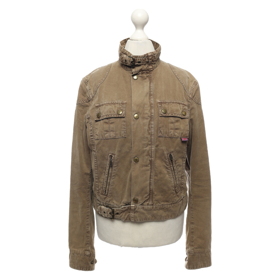 Belstaff Jacket/Coat Cotton in Beige