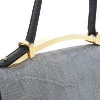 Sebastian Bag with lettering in a reptilian look