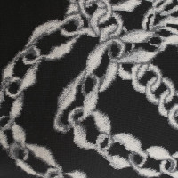 Alexander McQueen Moulants robe en tricot en noir