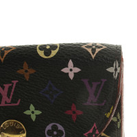 Louis Vuitton Porte-monnaie en Monogram Multicolore Canvas Noir