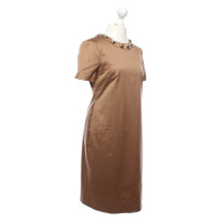 Burberry Bronzefarbenes Kleid mit Nieten