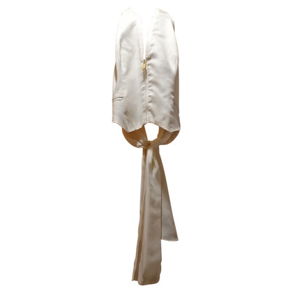 Gianni Versace Dress Silk in Cream