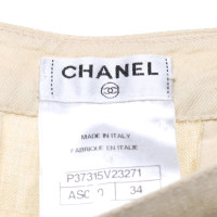 Chanel Linen trousers in beige