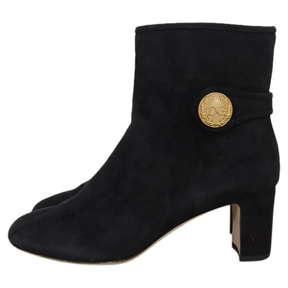 Dolce & Gabbana Ankle boots Suede in Black
