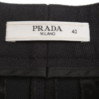 Prada 3/4 trousers in black