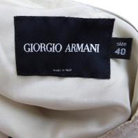 Giorgio Armani Leather jacket with crocodile embossing
