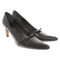 Pedro Garcia Pumps/Peeptoes en Cuir en Noir