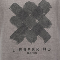 Liebeskind Berlin Oberteil aus Baumwolle in Taupe