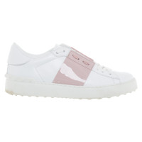 Valentino Garavani Sneakers in bianco / rosa