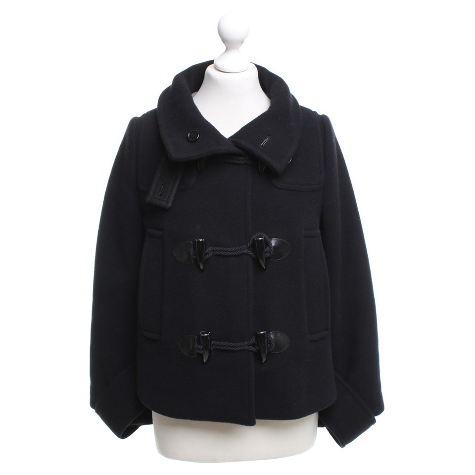 Burberry Cape Jacket in Black