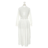 Molli Kleid aus Baumwolle in Weiß