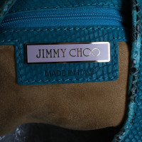 Jimmy Choo Türkisfarbener Shopper