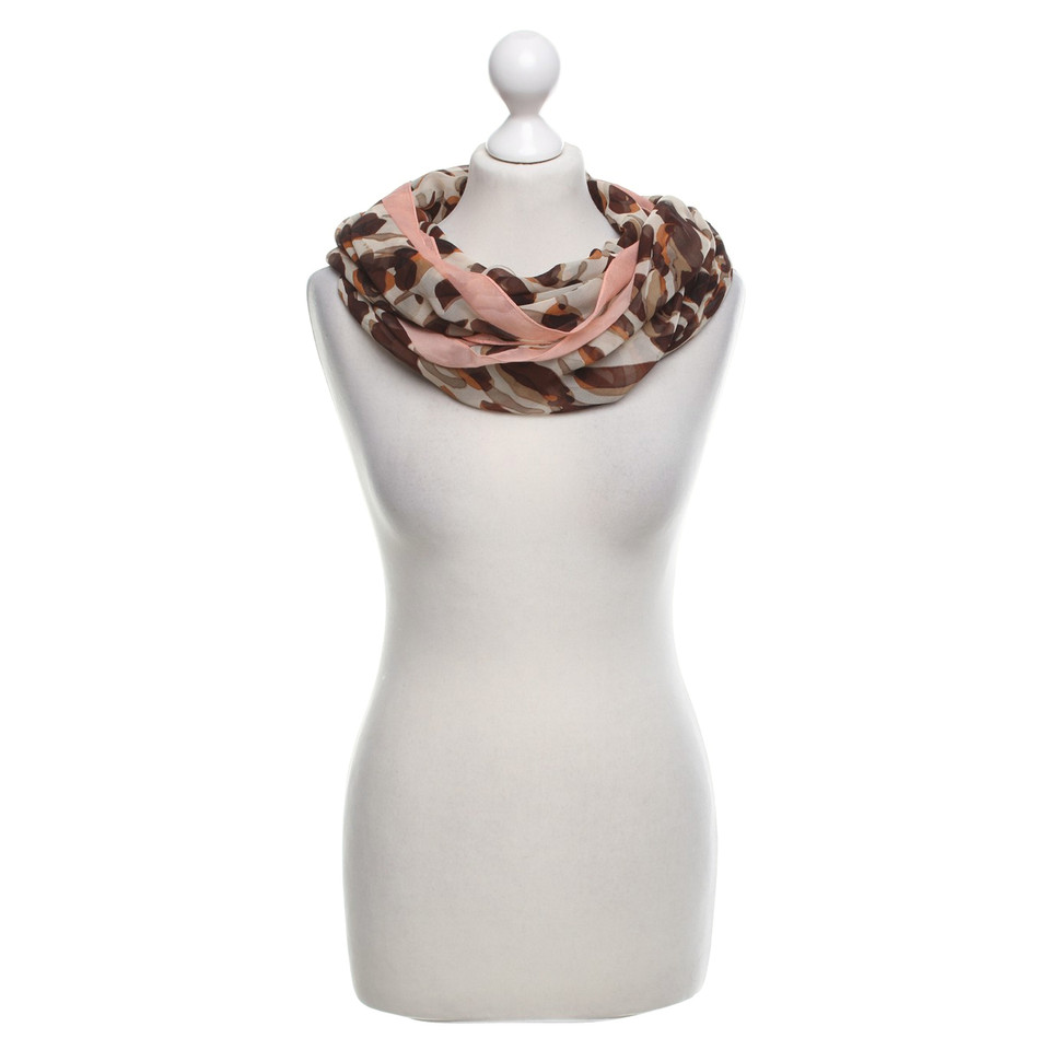 Bcbg Max Azria Tube scarf with animal print