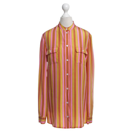 Céline Blouse with colorful striped pattern
