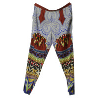 Etro Silk pants with pattern