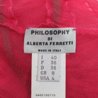 Philosophy Di Alberta Ferretti Top in Pink