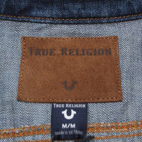 True Religion Veste en jean bleue