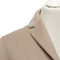 Max Mara Jacket/Coat Wool in Taupe