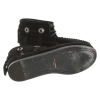 Saint Laurent Lace-up shoes Suede in Black