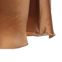 Cinque Skirt Silk in Brown