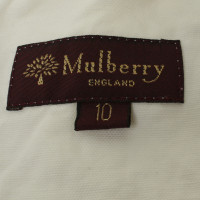 Mulberry Wol witte jurk