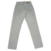 Armani Jeans Paire de Pantalon en Coton en Gris