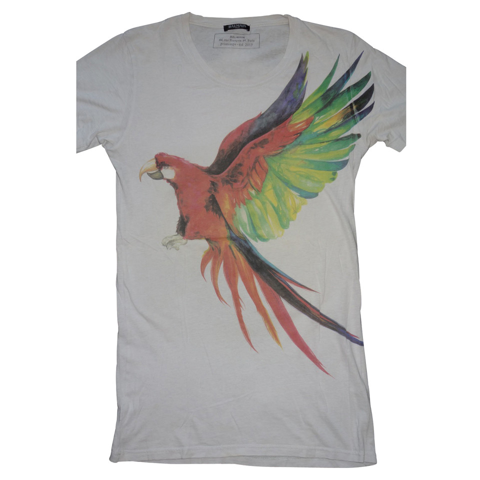 Balmain Shirt Parrot Print