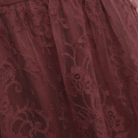 Christian Dior Lace skirt in Berry colours
