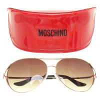 Moschino Sonnenbrille in Roségold