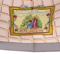 Hermès Foulard en soie à motif imprimé