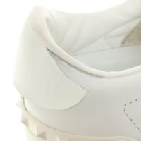 Valentino Garavani Chaussures de sport en Cuir en Blanc