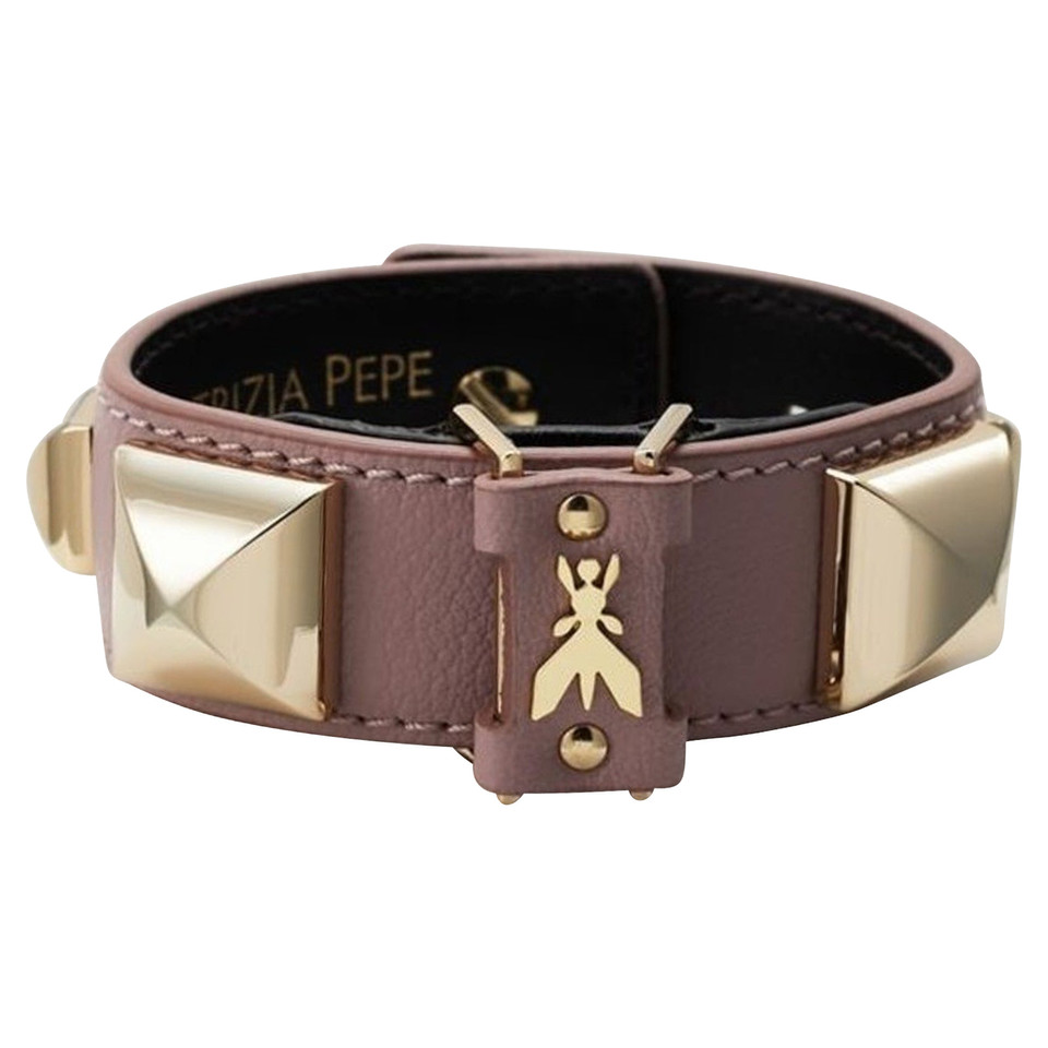 Patrizia Pepe Bracelet/Wristband Leather in Pink